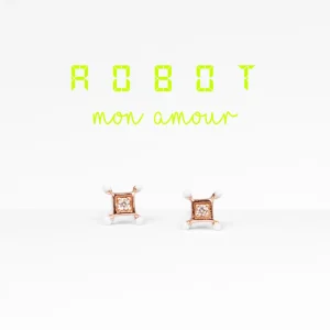 Clearance Robot mon amour. Earrings Earrings