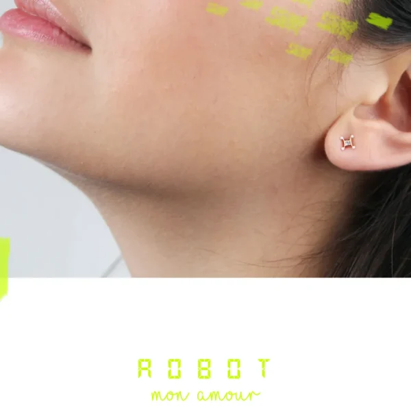 Clearance Robot mon amour. Earrings Earrings