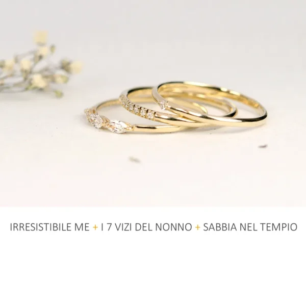 Outlet Sabbia nel tempio. Ring Custom-made-on-you Products