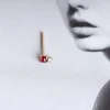 Hot Sei (Mandelbrot set). Single earring Earrings